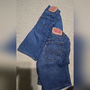 Levi's Kids Denim Shorts - Blue